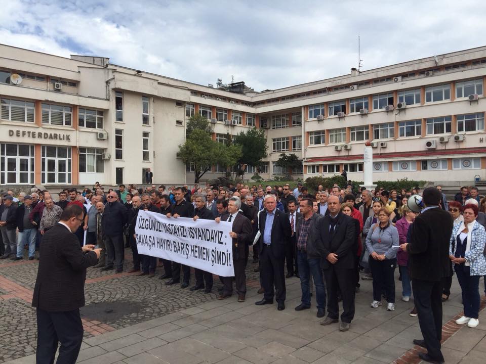 Sinop’ta Katliam Protestosu