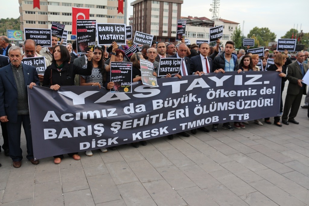 Katliam Kırıkkale’de Protesto Edildi