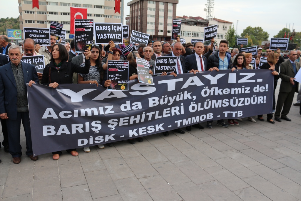 Katliam Kırıkkale’de Protesto Edildi