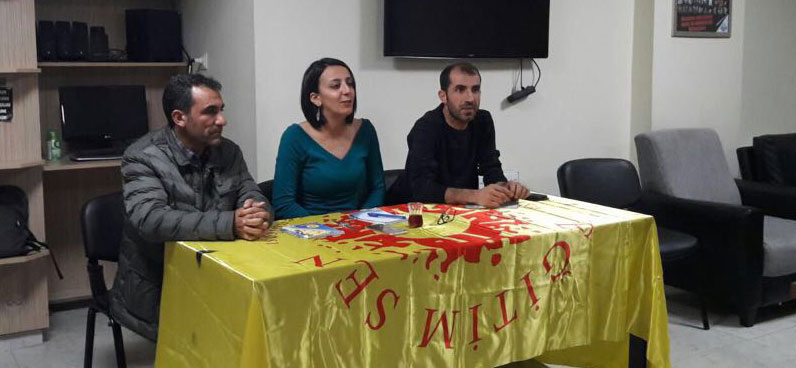 Eğitim Sen Genel Sekreteri Keskin Bayındır, TİS ve Hukuk Sekreteri Ebru Yiğit İl Gezileri Kapsamında Eğitim Sen Şanlıurfa’da Üylerimiz İle Buluştu.