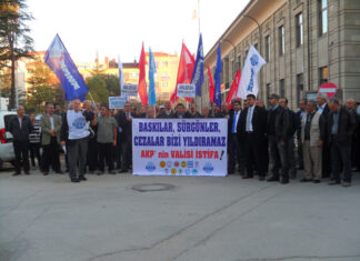 Eskişehir KESK Şubeler Platformu: Vali İstifa!