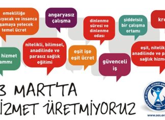 SES’in Grevini Destekliyoruz