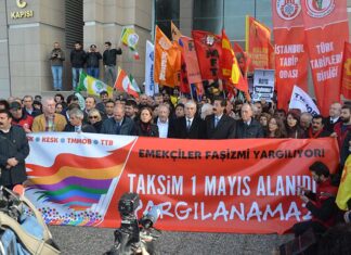 Taksim 1 Mayıs Meydanıdır Yargılanamaz!