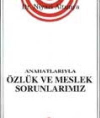 ANAHATLARIYLA ÖZLÜK VE MESLEK SORUNLARIMIZ