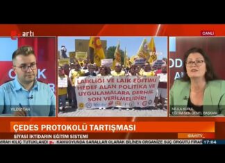 Genel Başkanımız Nejla Kurul: “ÇEDES Projesiyle Tarikatların Okullara Sızmasının Önü Açıldı”