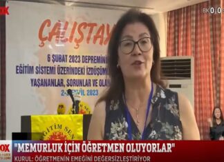 Genel Başkanımız Prof. Dr. Nejla Kurul: “Öğretmenin Emeğini Değersizleştiremezsiniz”