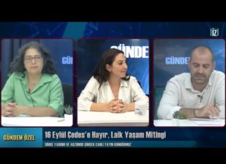 MYK Üyelerimiz Simge Yardım ve Arzunur Şimşek’ten 16 Eylül İzmir Mitingine Çağrı
