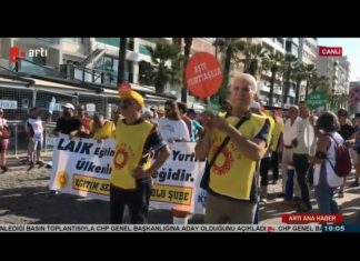 İzmir’de ÇEDES Projesinin İptali ve Zorunlu Din Derslerinin Kaldırılması Talebiyle Miting Yapıldı
