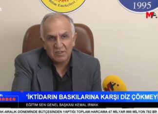 Eğitim Sen Genel Başkanı Kemal Irmak, Eğitimin Dinselleştirilmesinde Gelinen Aşamayı Değerlendirdi