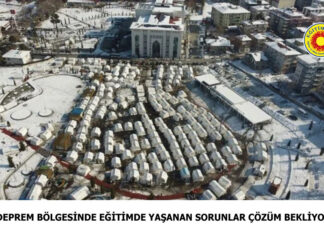 Deprem Bölgesinde Eğitimde Yaşanan Sorunlar Çözüm Bekliyor
