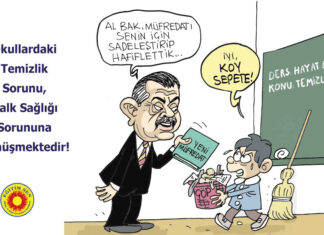 Okullardaki Temizlik Sorunu, Halk Sağlığı Sorununa Dönüşmektedir! Eğitim ve Sağlık Hakkı Kamusal Güvence Altına Alınmalıdır!