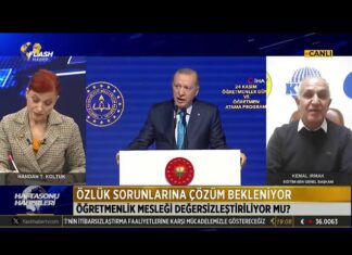 “Öğretmenlerin İtibarının Yeniden Kazandırılması İçin Toplumsal ve Politik Adımlar Atılması Şart”