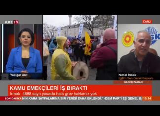 “Kamu Emekçilerinin Taleplerinin Yerine Getirilmemesi Durumunda, Mücadele Büyüyerek Devam Edecek”
