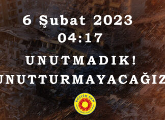 6 Şubat Depreminin Üzerinden 2 Yıl Geçti! Ne Acımız Dindi Ne de Öfkemiz!
