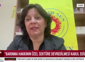 “Barınma Hakkının Özel Sektöre Devredilmesi Kabul Edilemez”