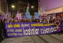 25 Kasım’da “Şiddetsiz, Eşit, Özgür Bir Yaşam İçin Mücadelede Kararlıyız!” Şiarıyla Alanlardaydık!