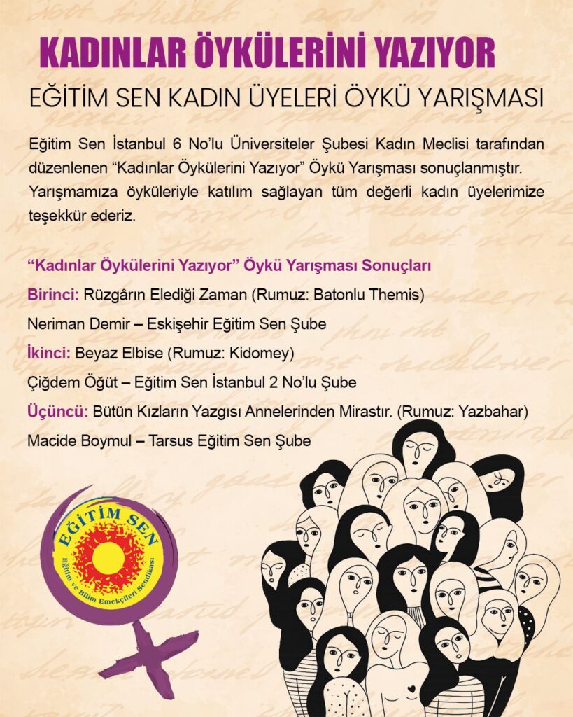 İstanbul 6 Nolu Üniversiteler Şubesi “Kadın Öykü Yarışması”nın İkincisini Gerçekleştirdi