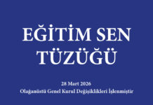 2026 Değişikliklerinin İşlendiği Tüzük