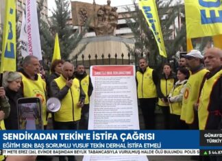MEB Önündeki Yaşam Nöbetimizin Ardından Şiddetsiz Okul Deklarasyonumuzu Açıkladık / Halk TV